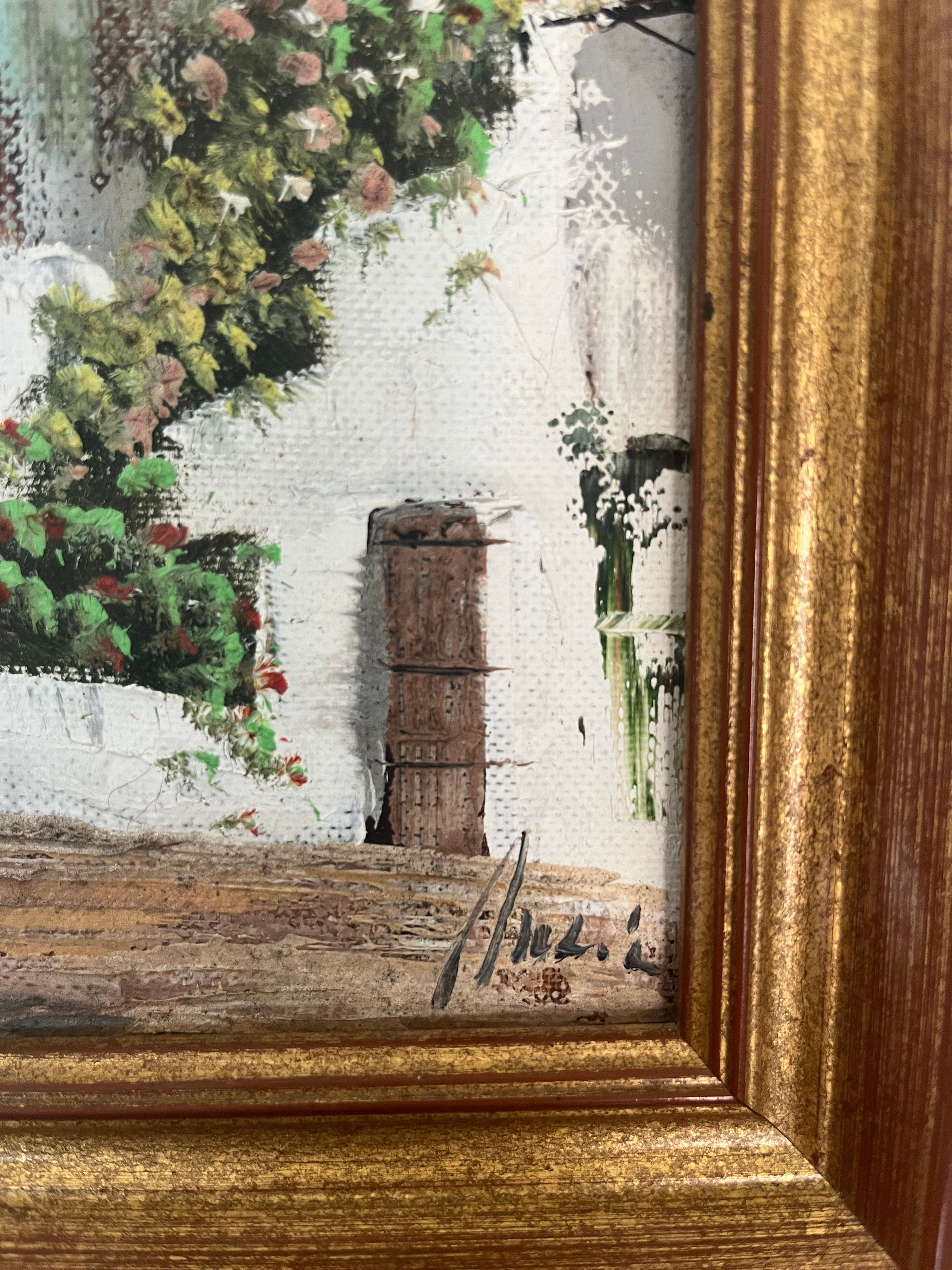Tiny French painting