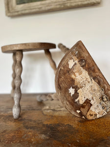 French “demilune” stools