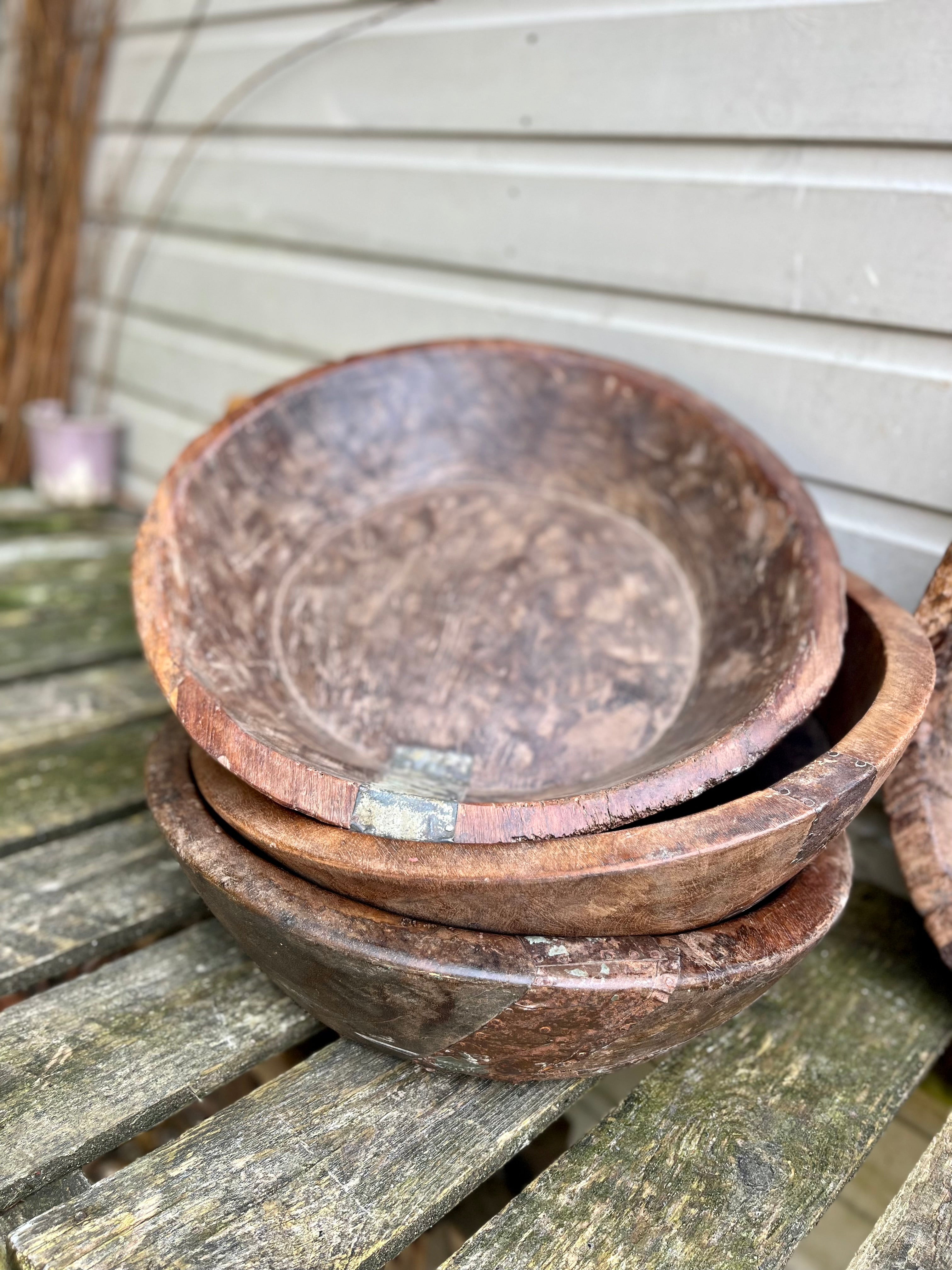 Rustic Parat bowls