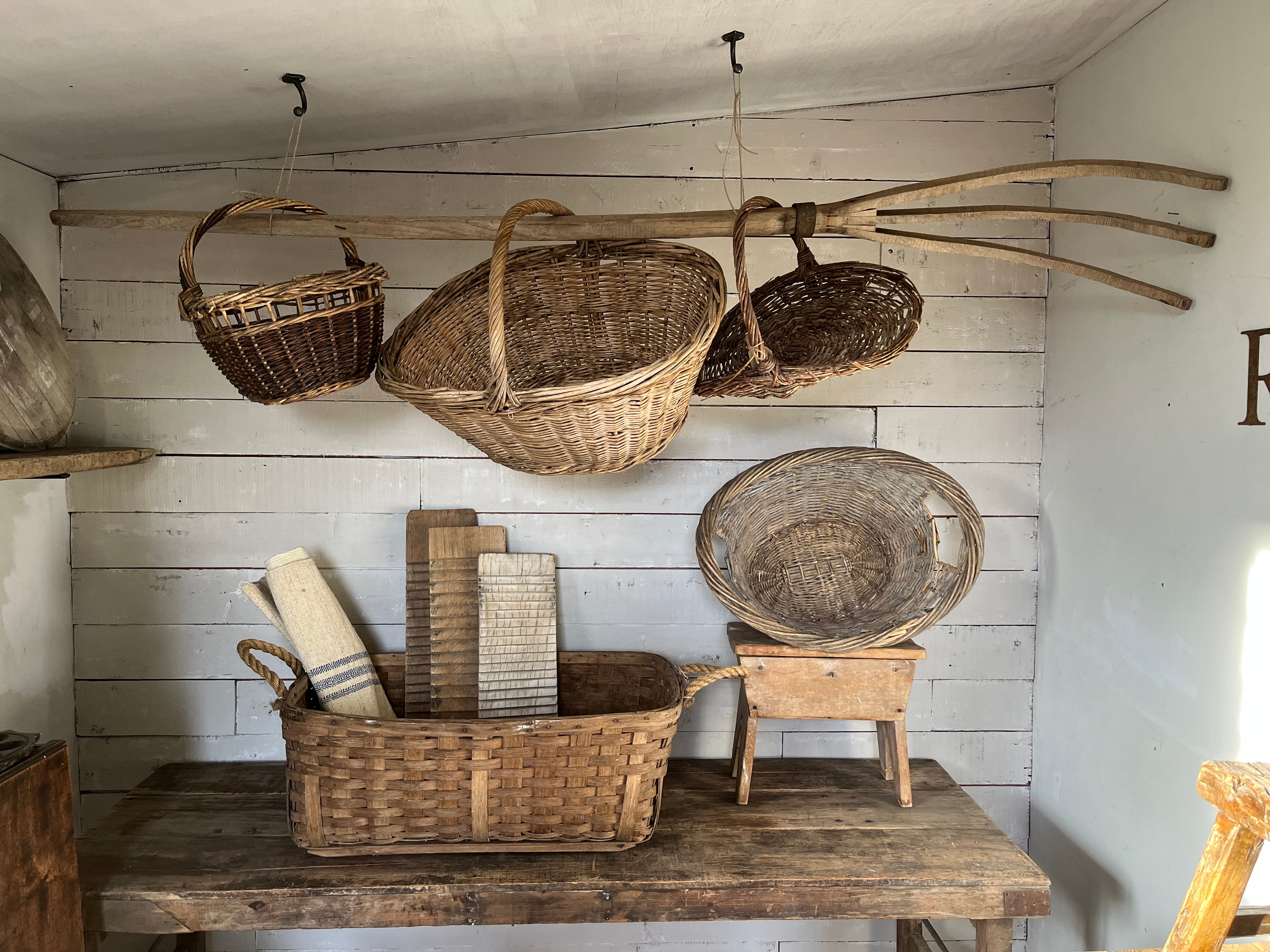 American Vintage laundry basket