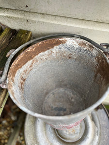 Antique fire buckets