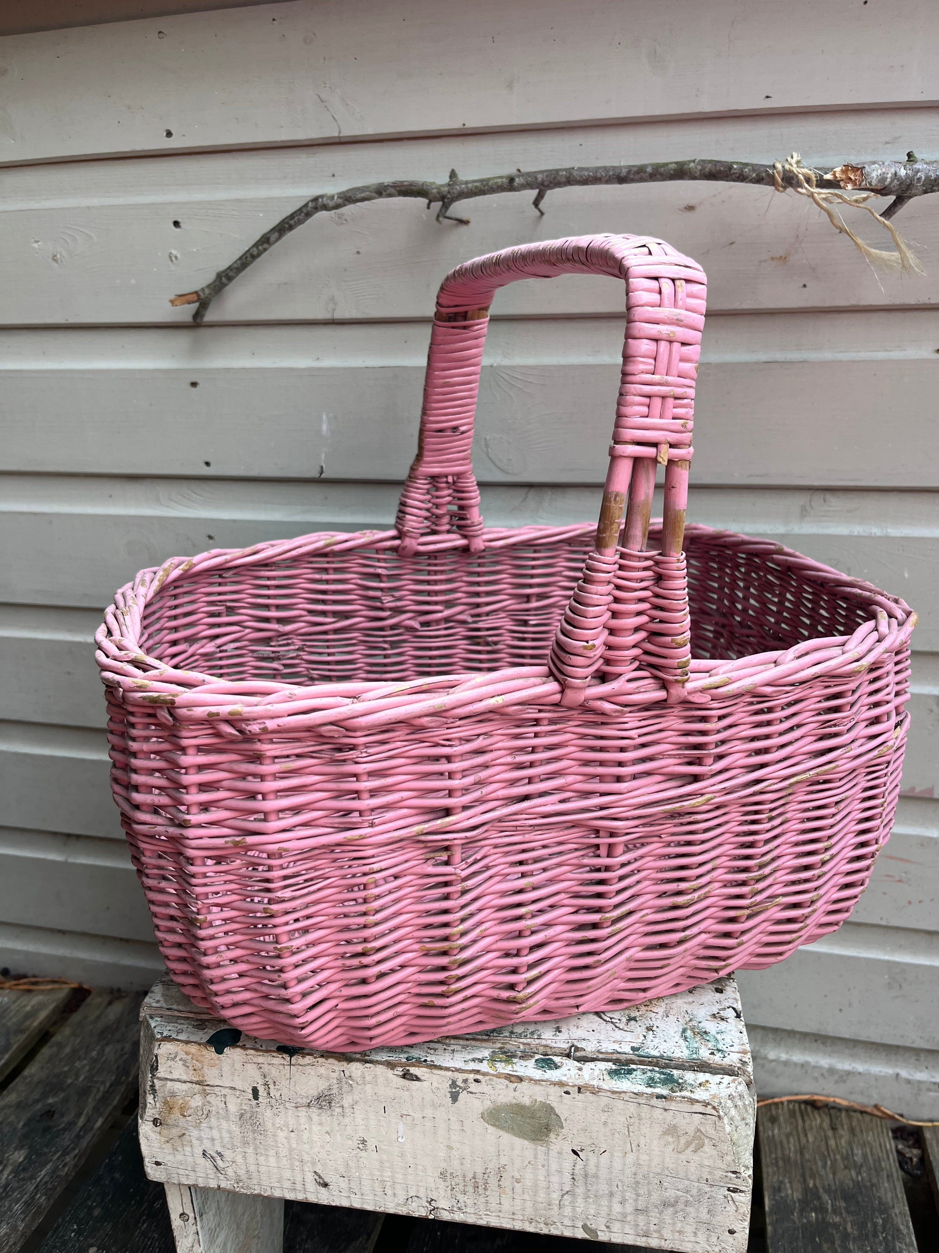 Pink basket