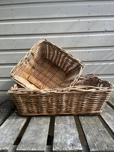 Vintage storage baskets