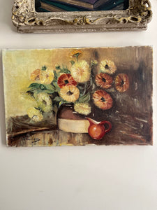 French floral artwork