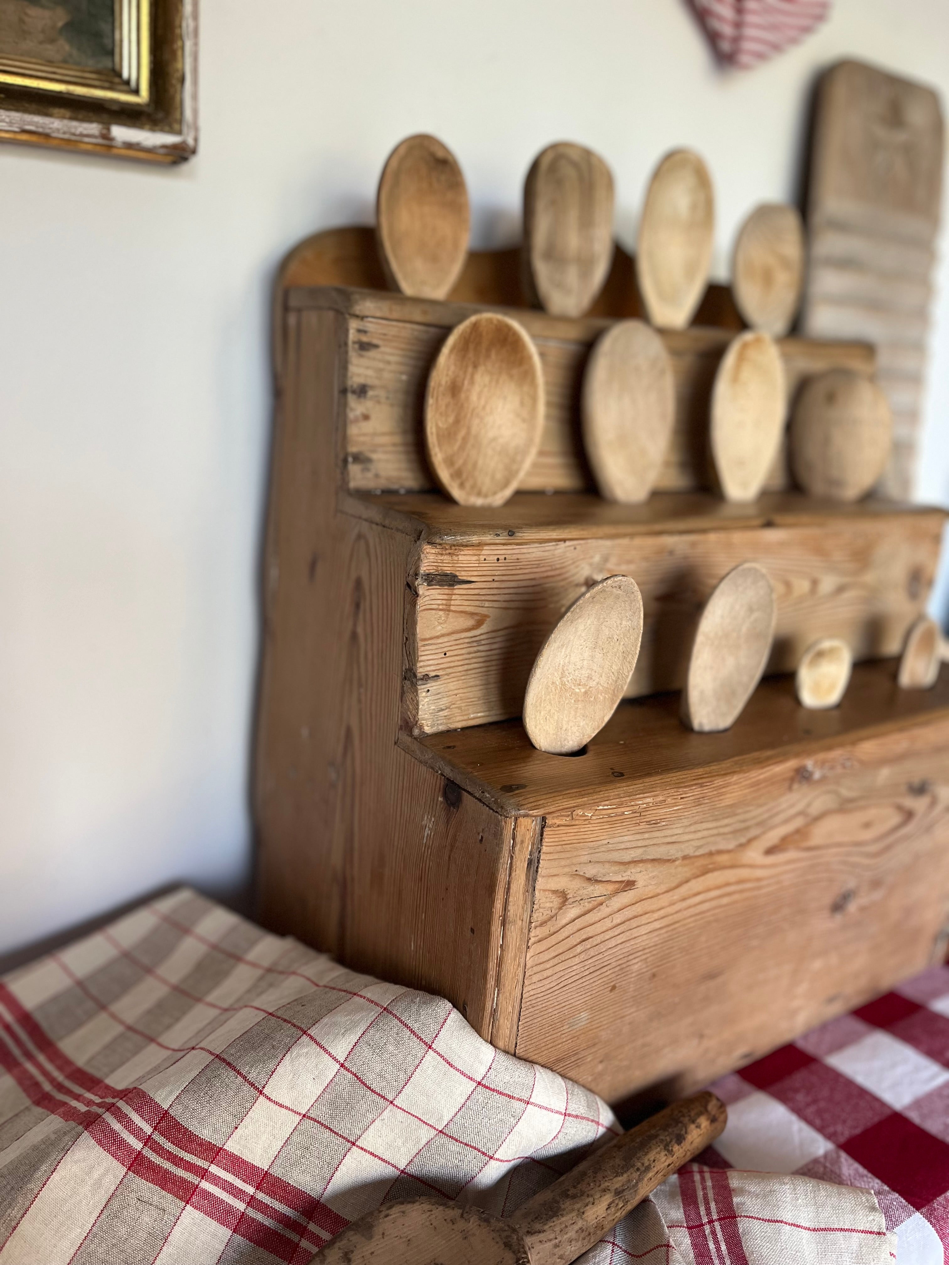 Antique Spoon Rack