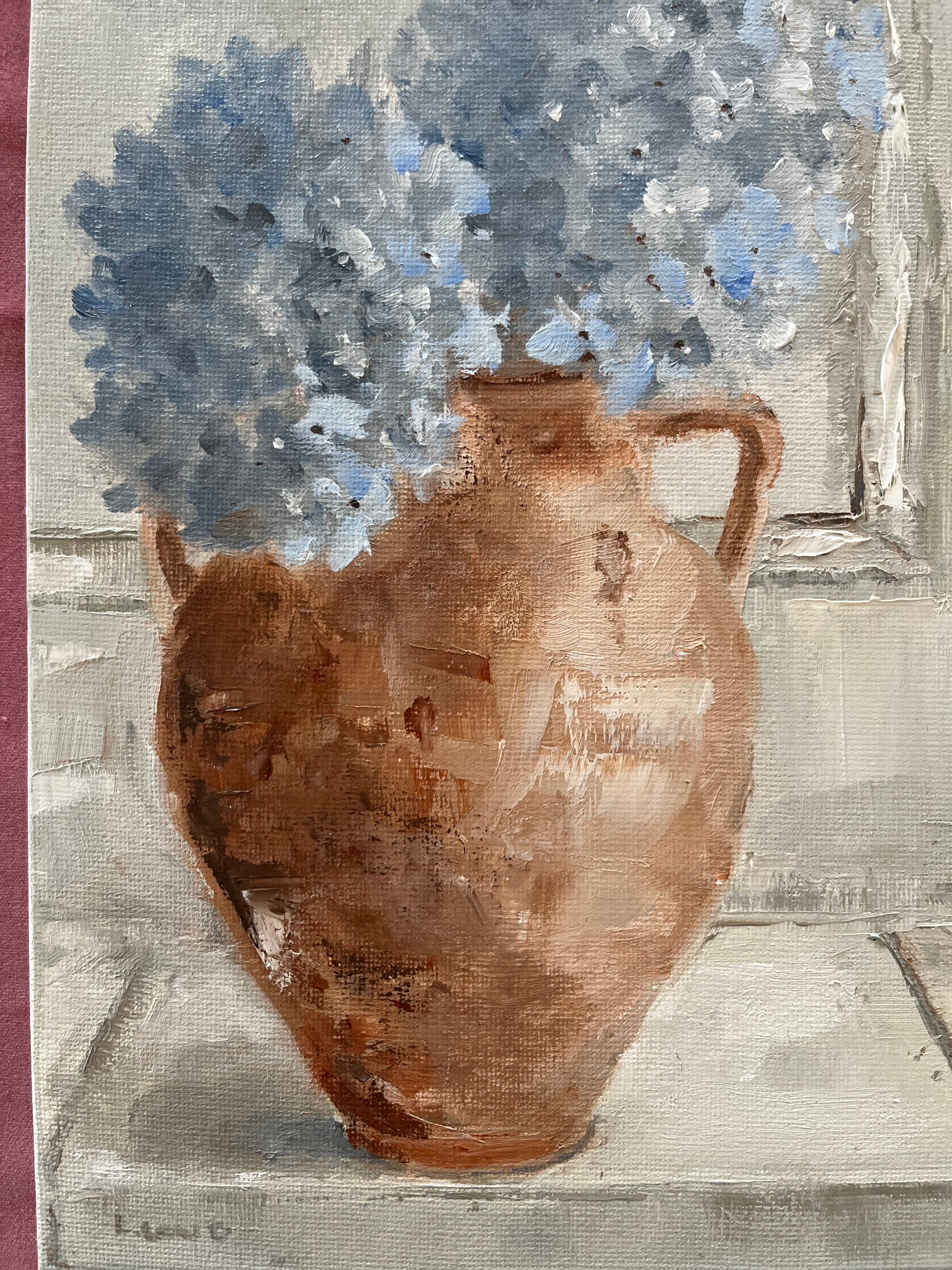 Hydrangea painting