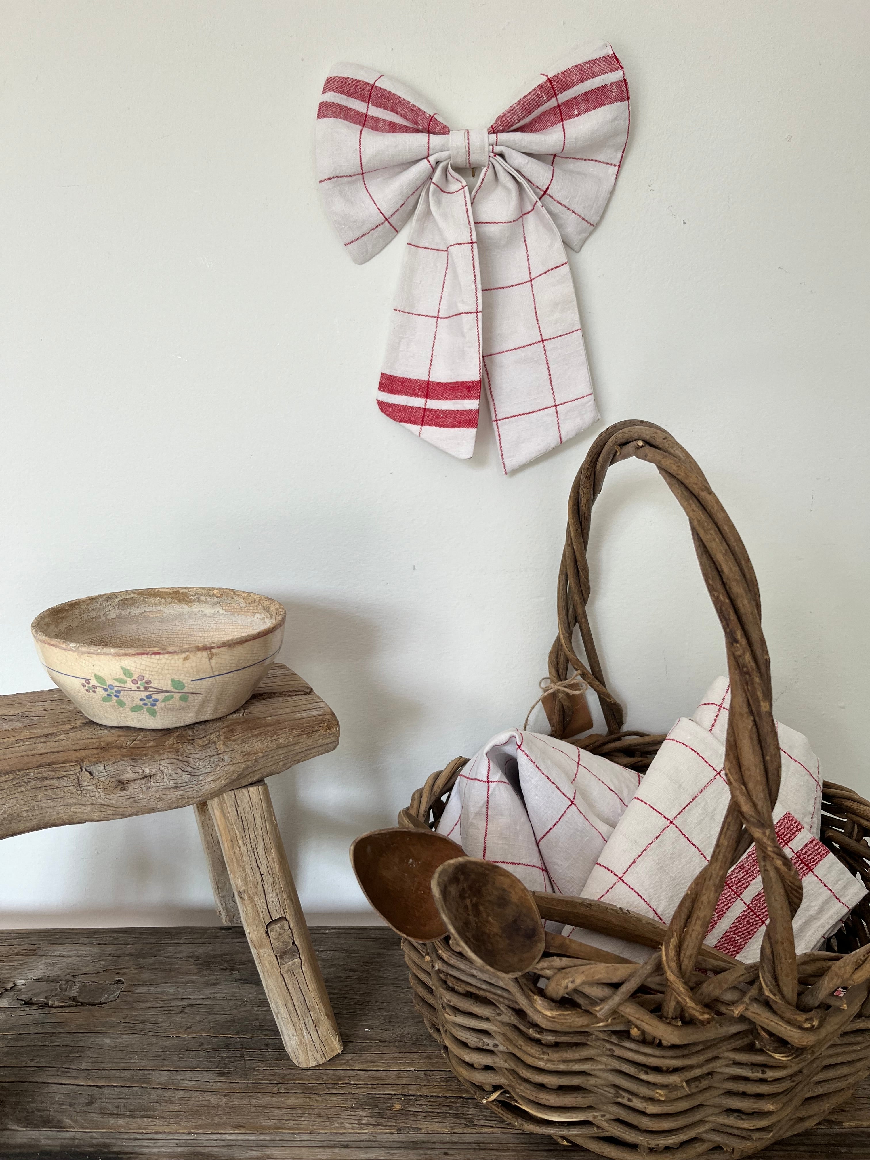 French Linen Bows