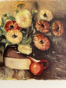 French floral artwork