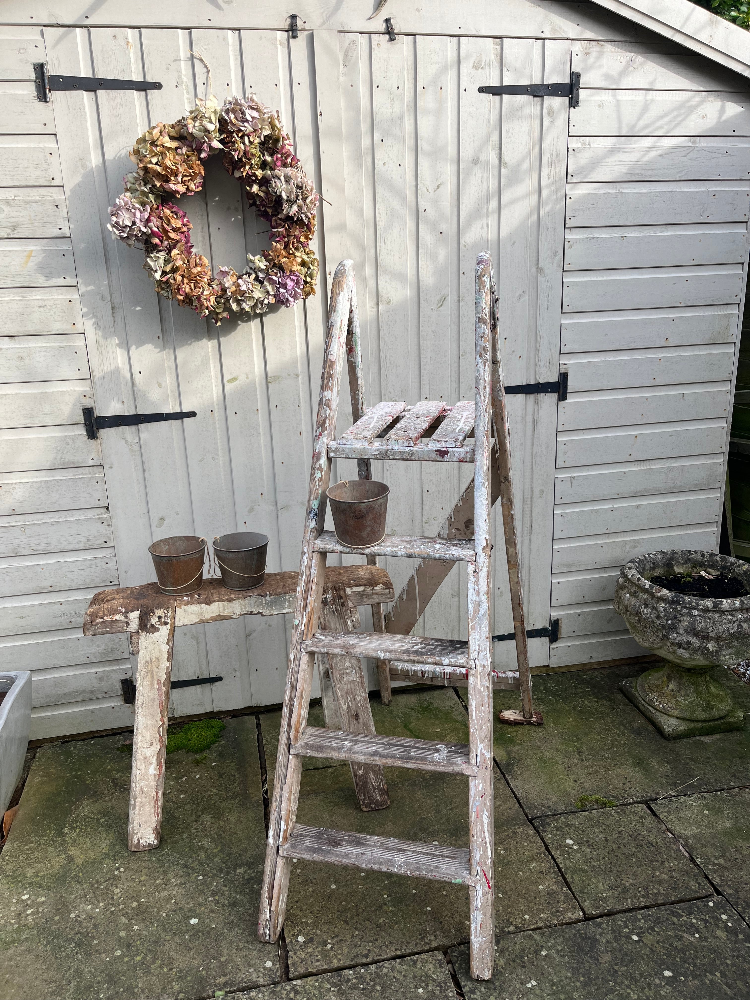 Vintage step ladder