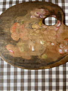 Painted artist palette