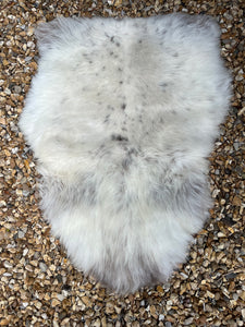 Dappled rare-breed sheepskin