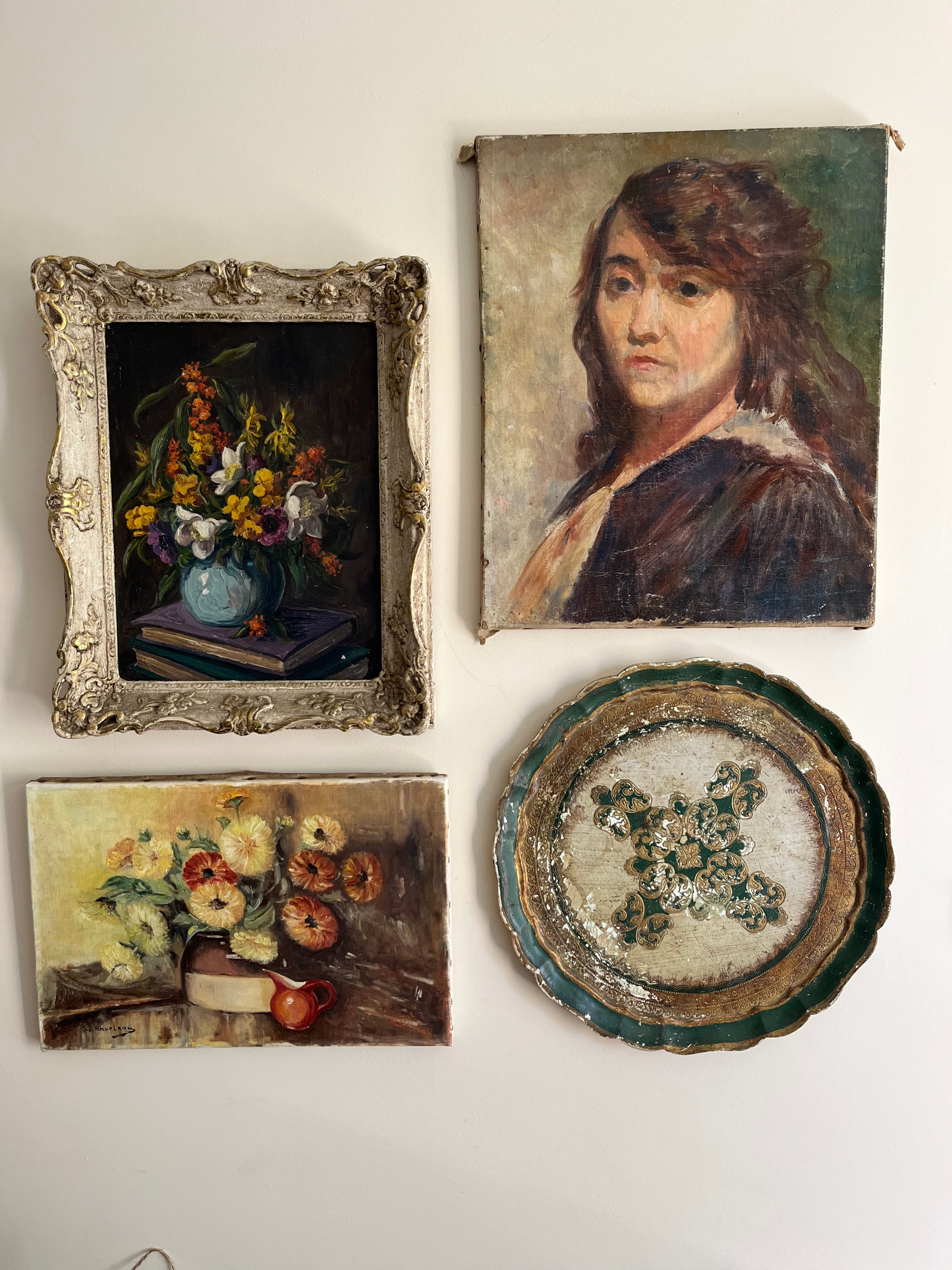 French floral artwork