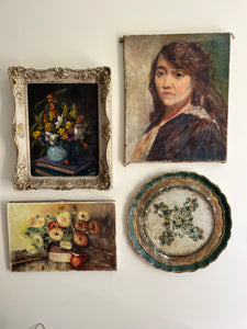 French floral artwork