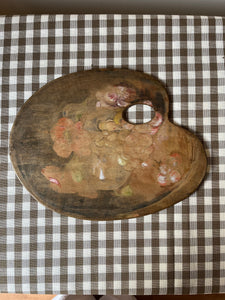 Painted artist palette