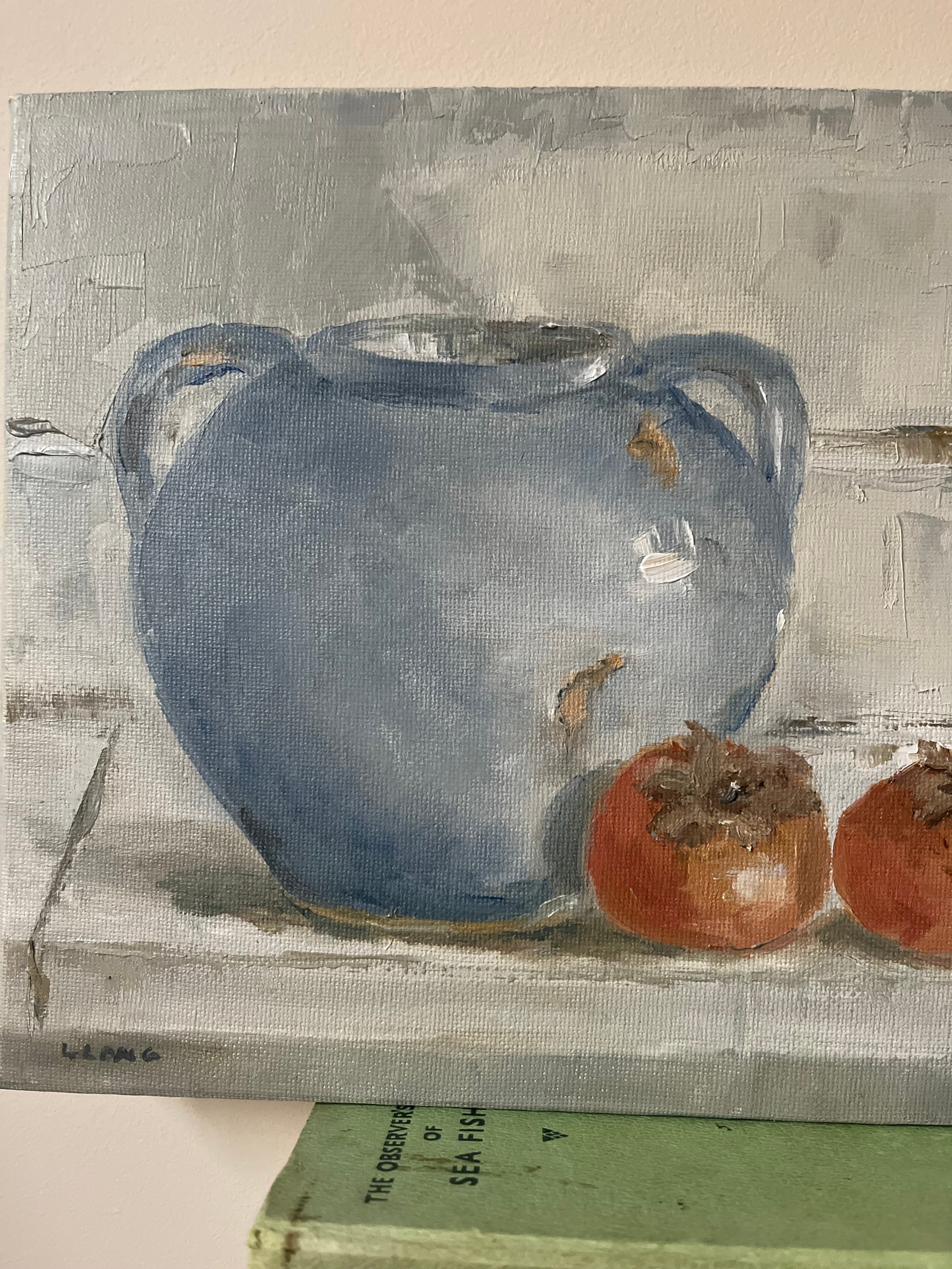 Blue pot Painting