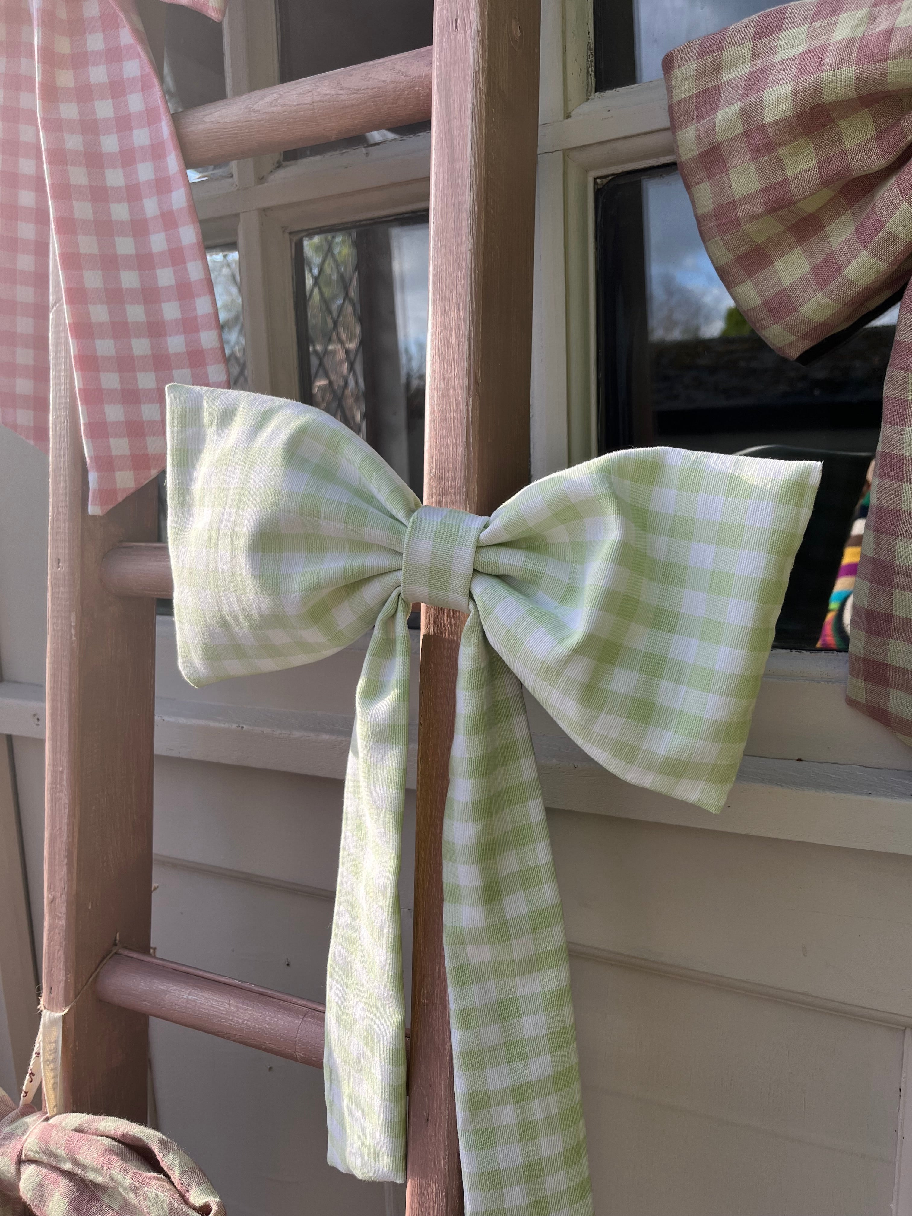 Gingham Bows