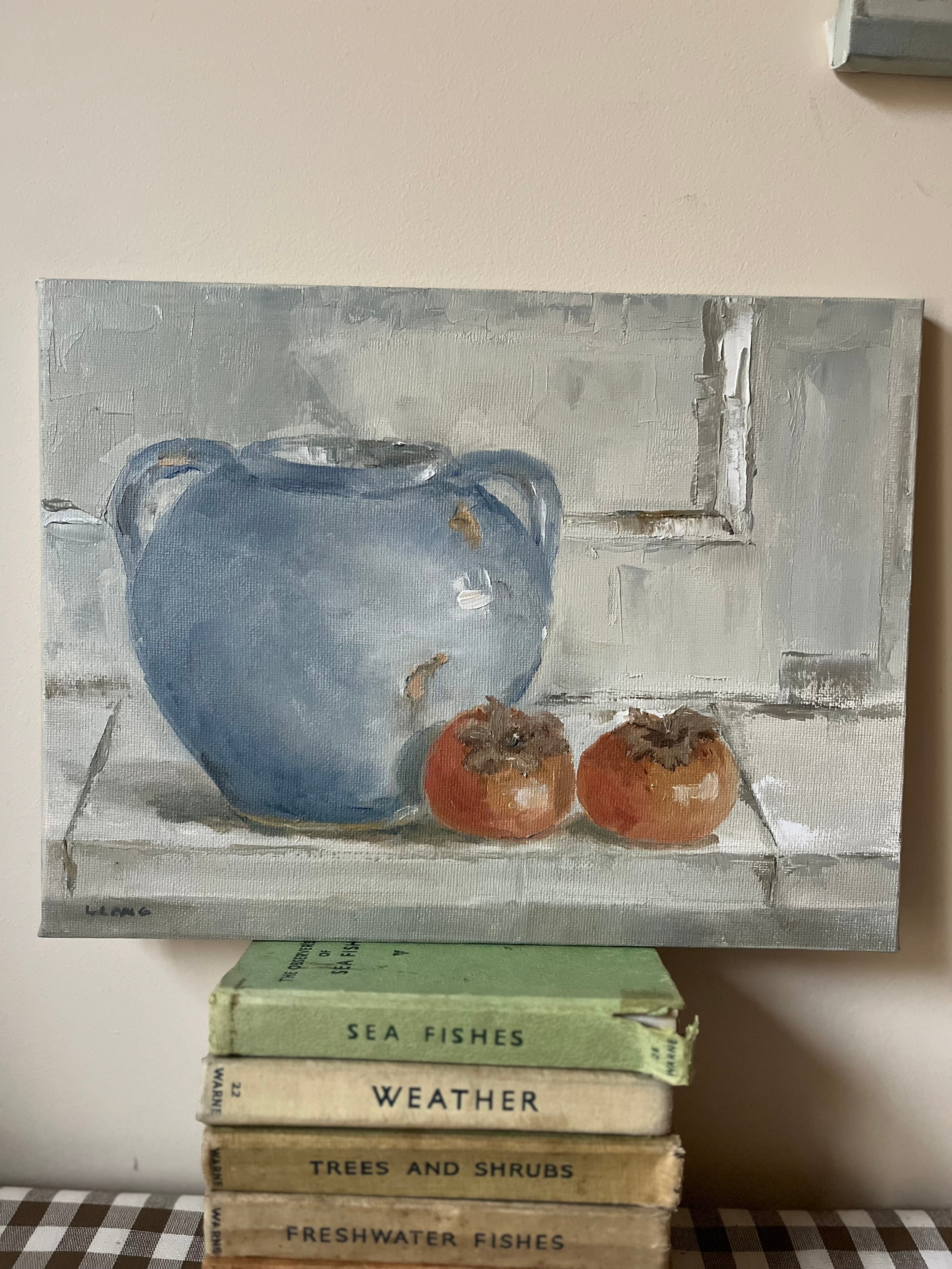 Blue pot Painting