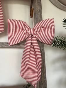 Candy stripe Bow