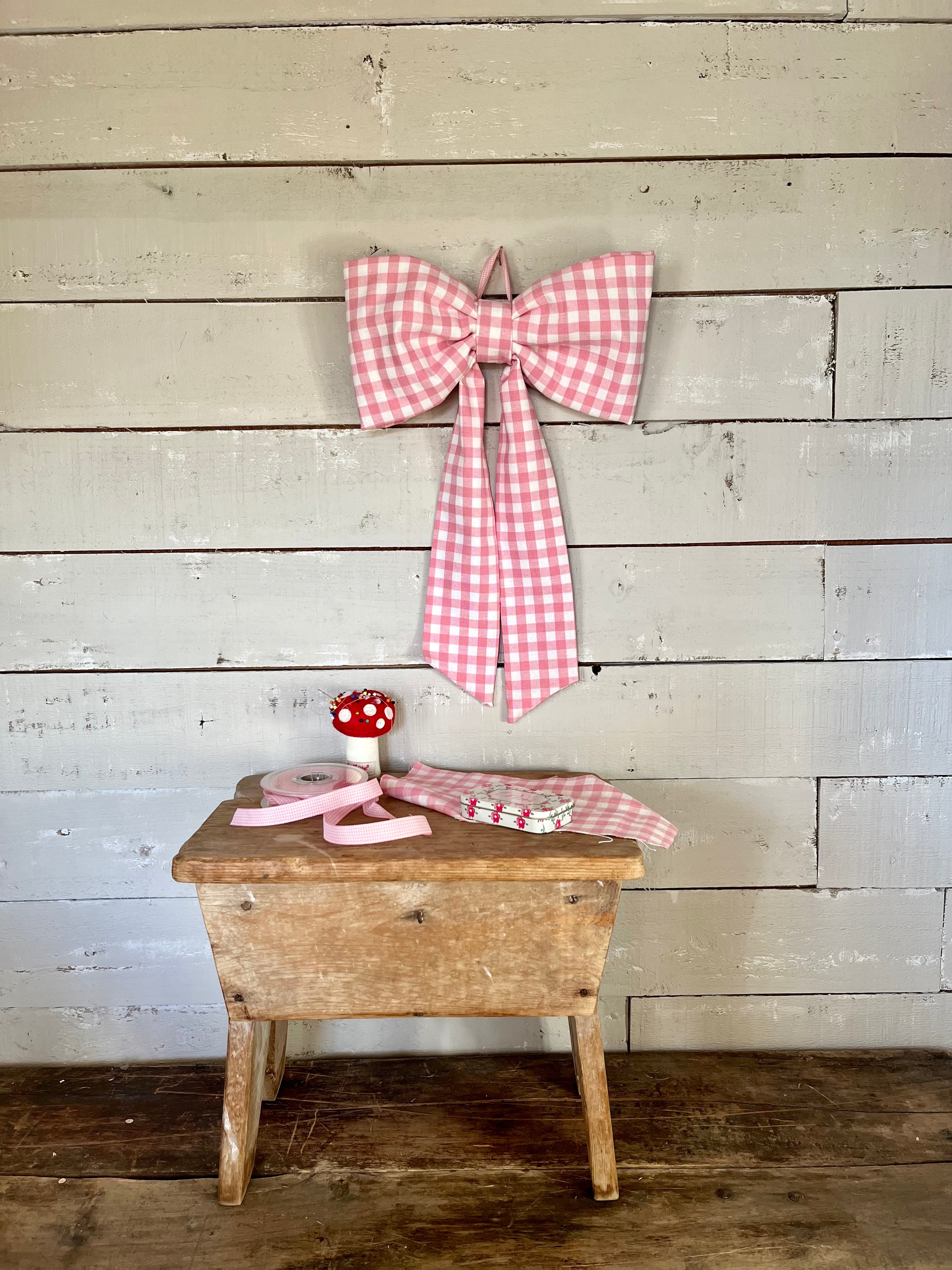 Gingham Bows