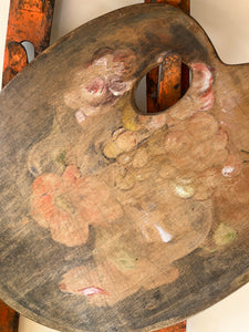 Painted artist palette