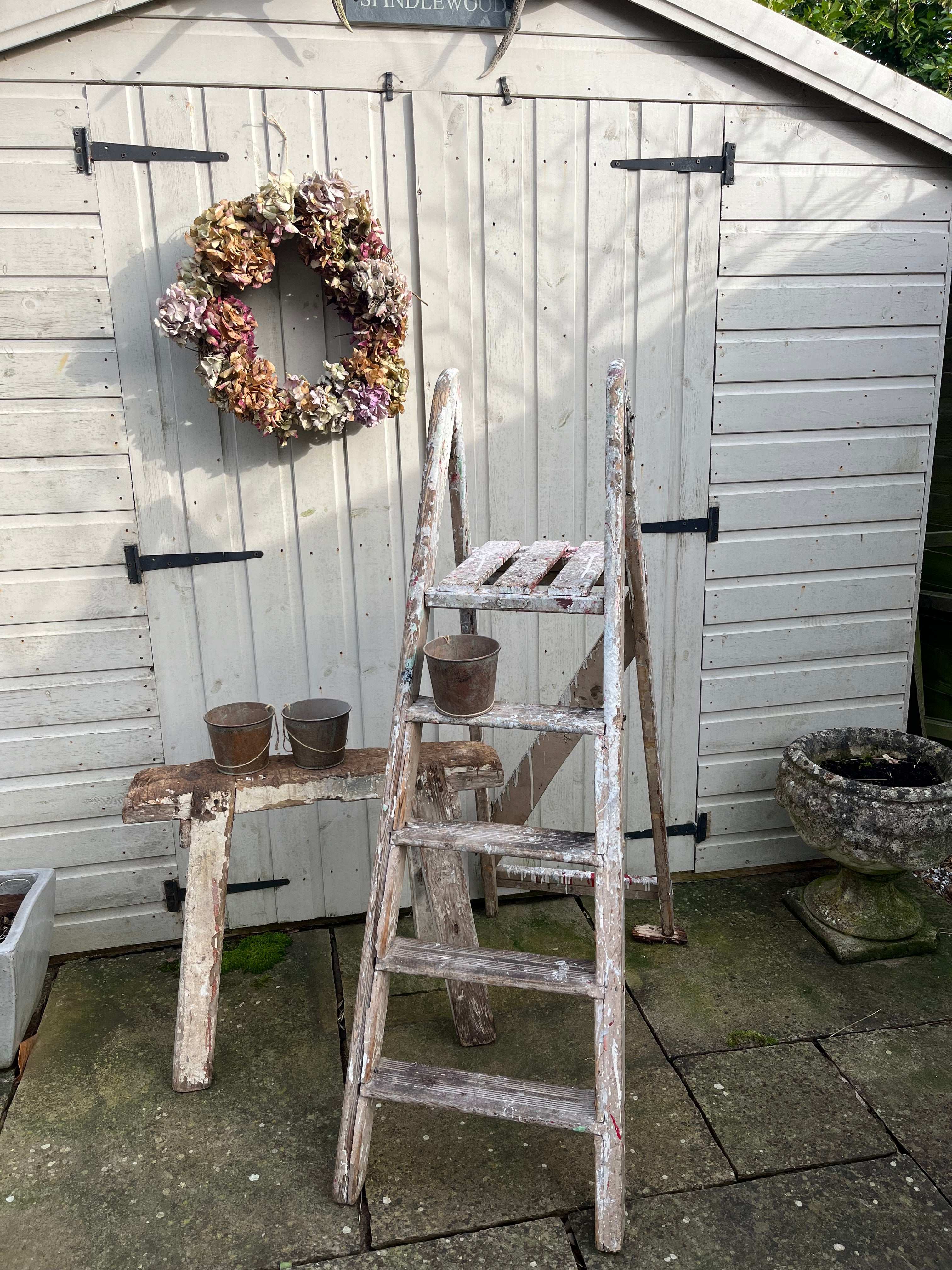 Vintage step ladder