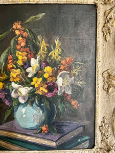 Floral oil on canvas