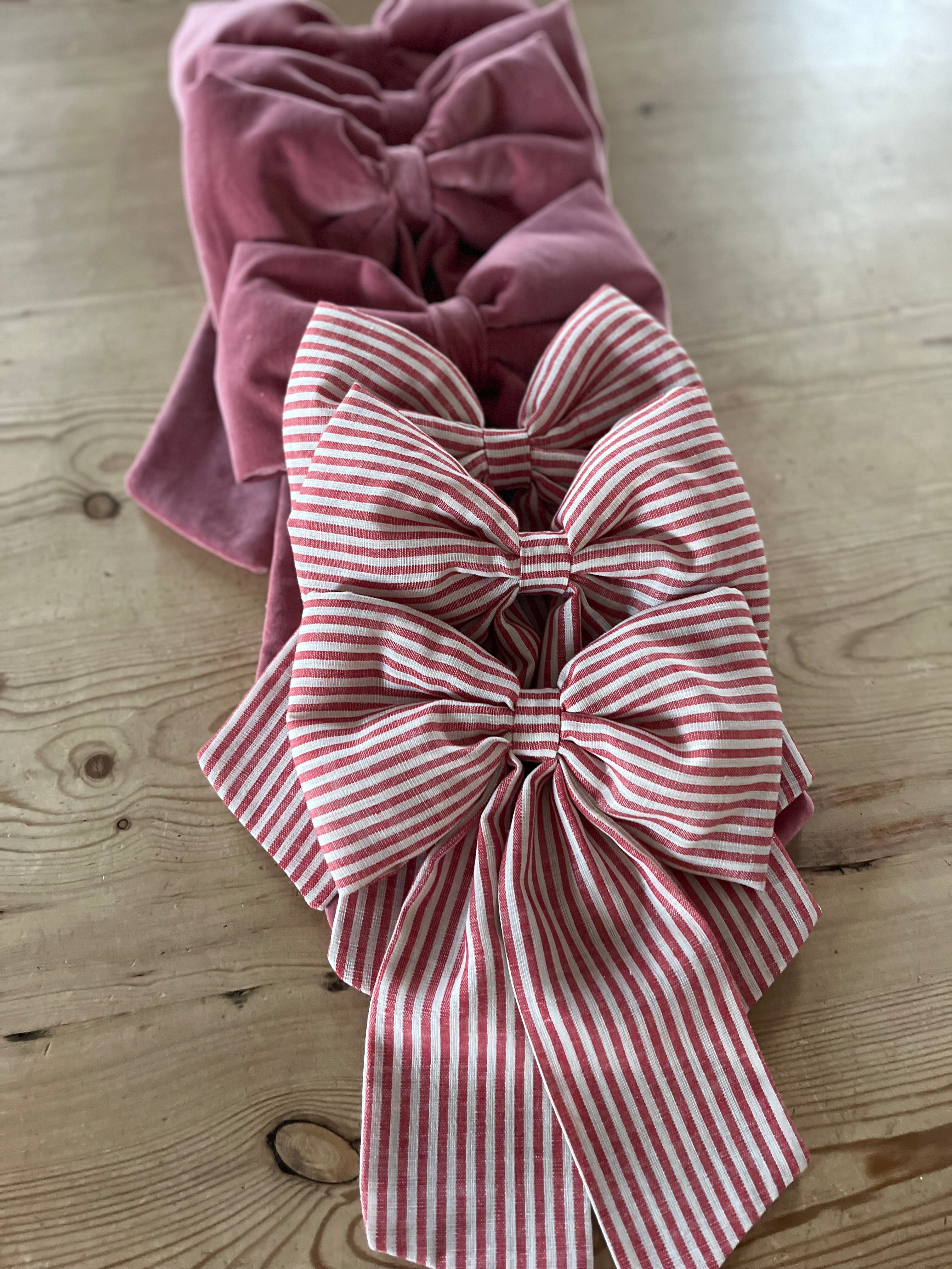 Candy stripe Bow