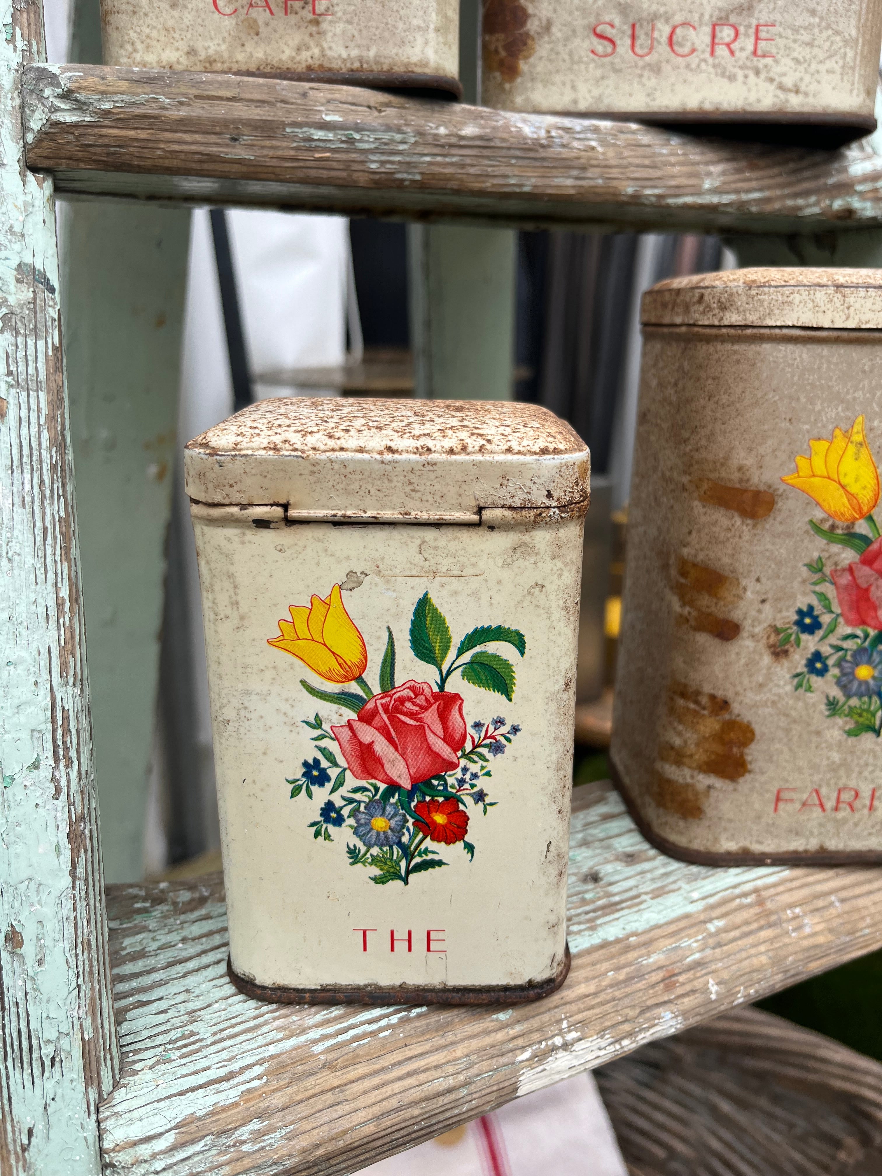 French Rustic Canisters