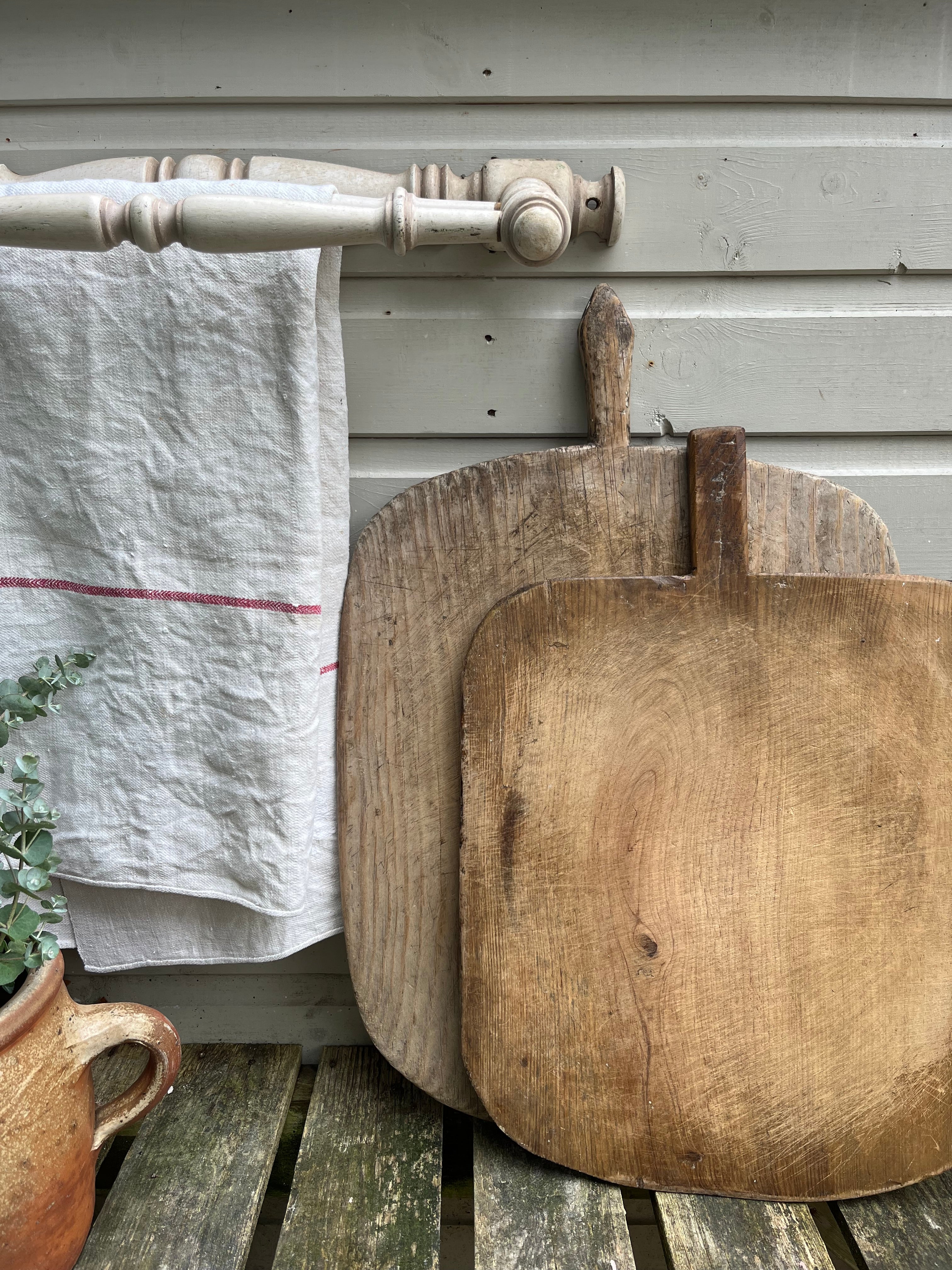 Vintage dough boards