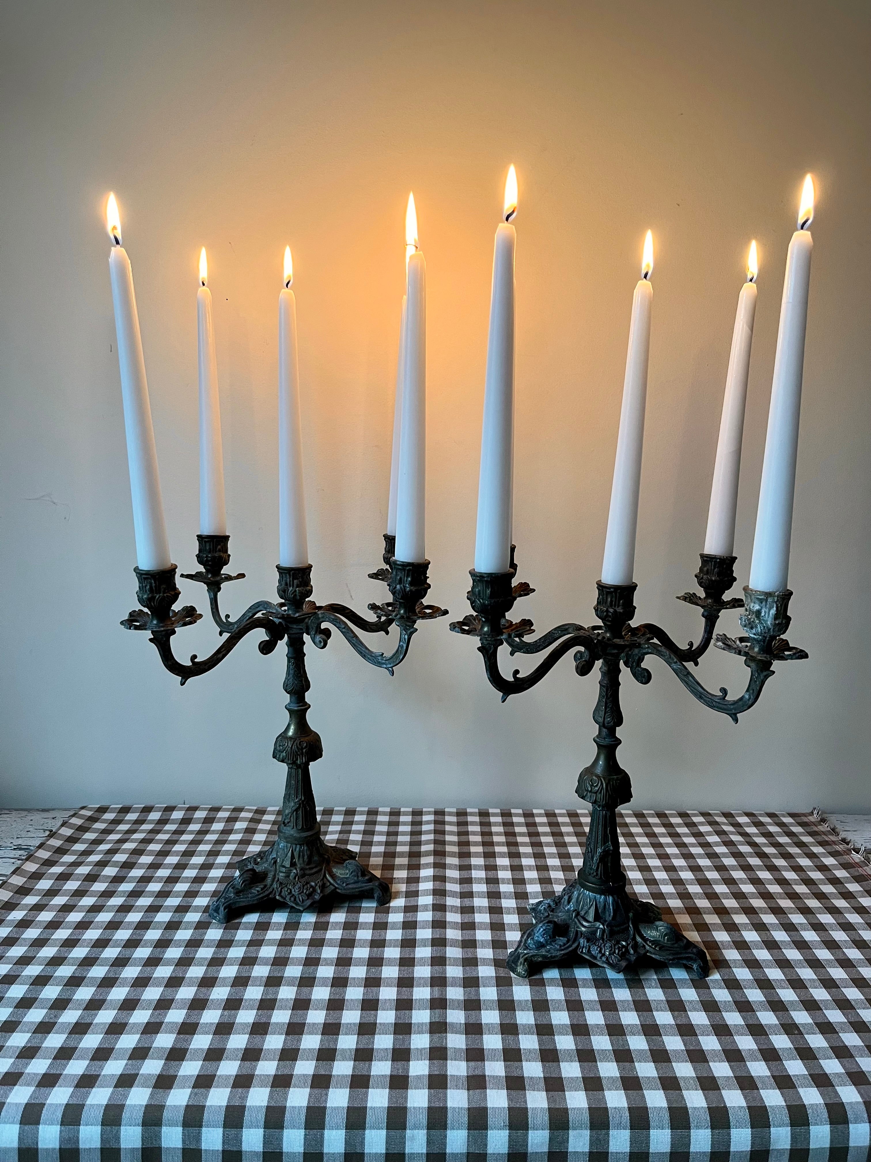 Vintage French Candelabra