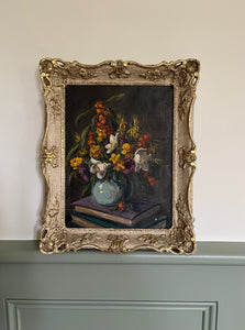 Floral oil on canvas