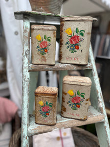 French Rustic Canisters