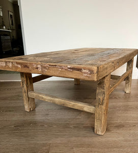 Reclaimed Elm coffee table