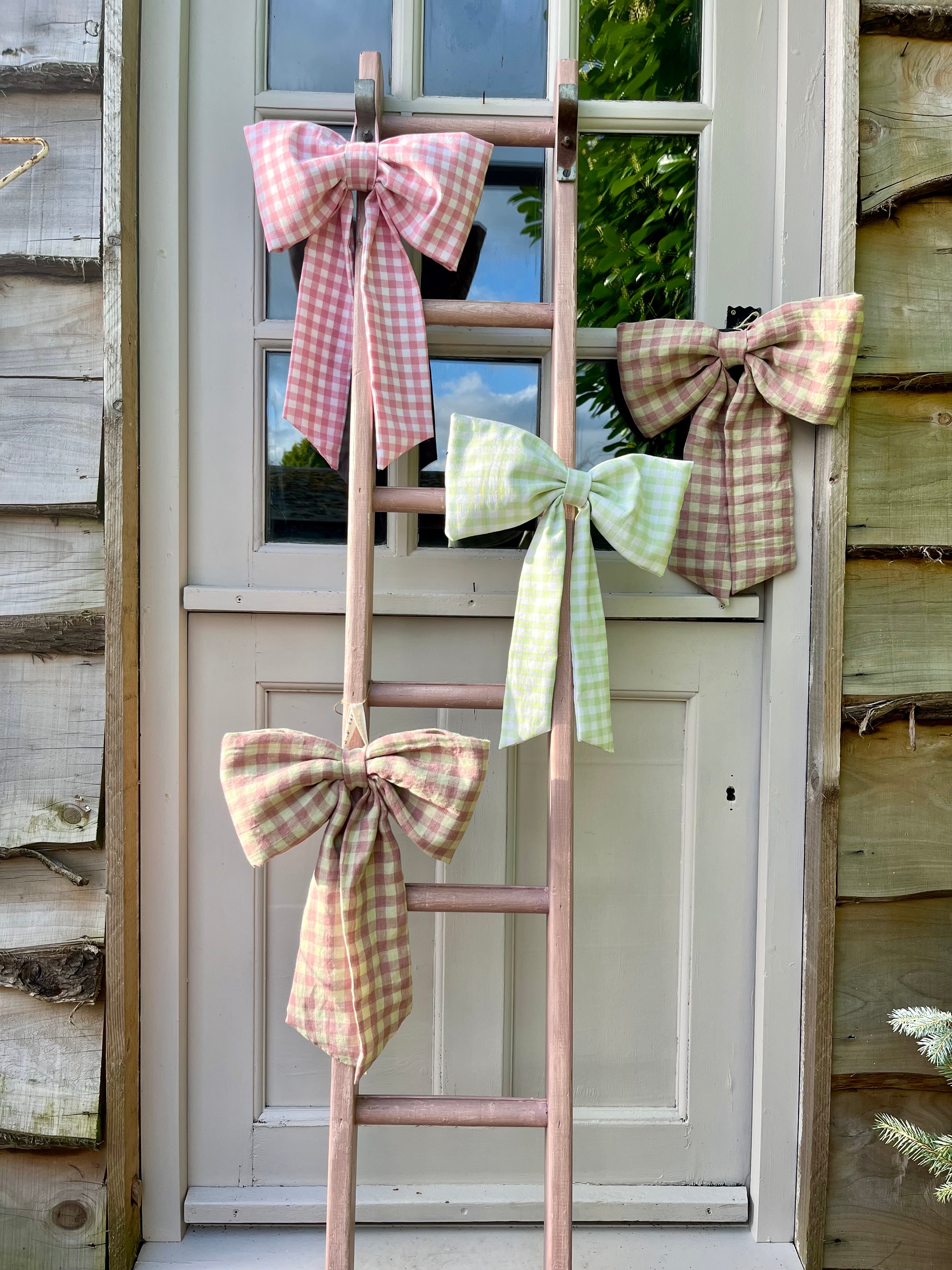 Gingham Bows