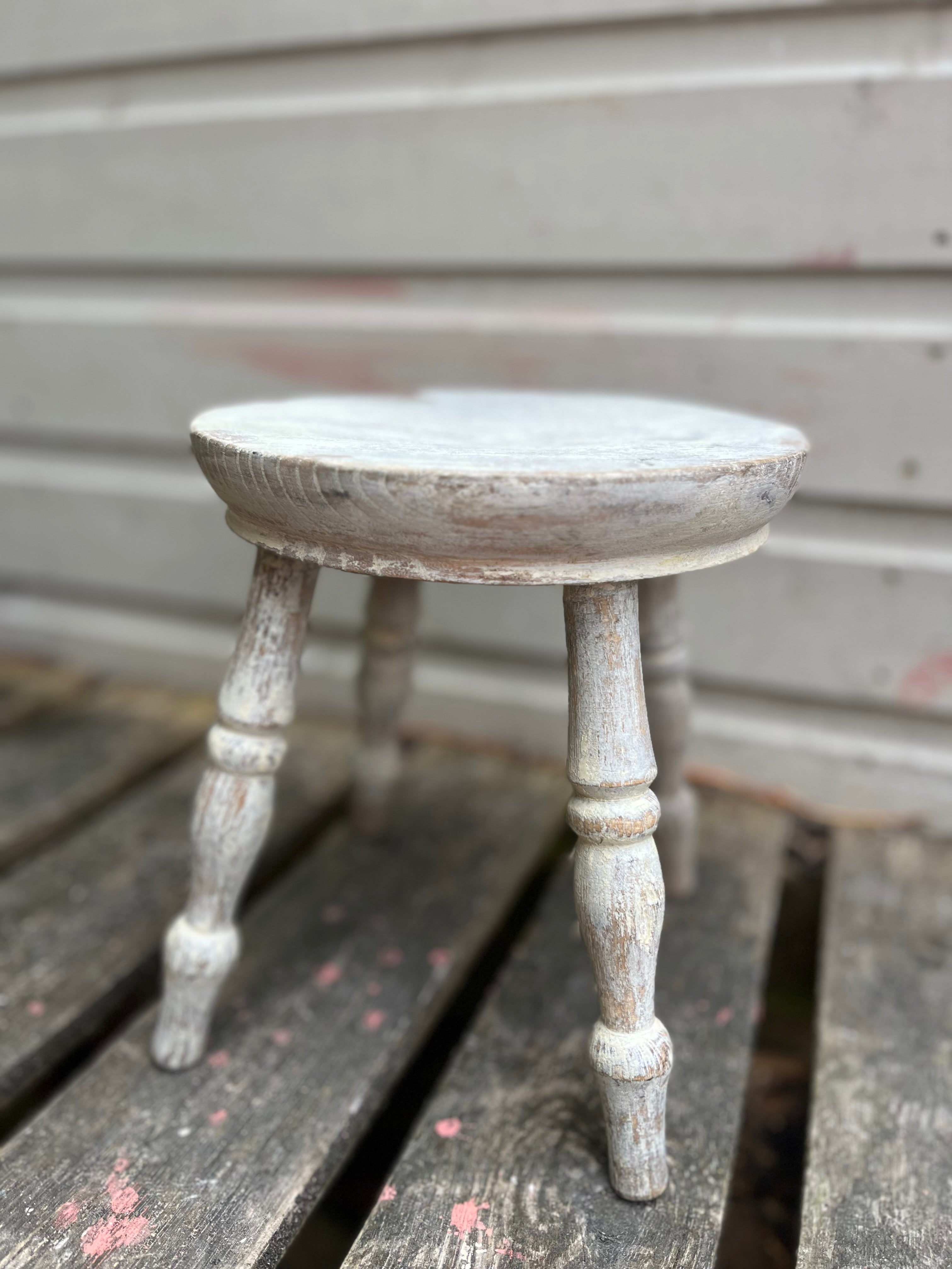 Little white stool