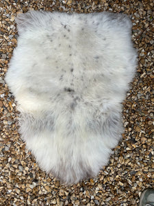 Dappled rare-breed sheepskin