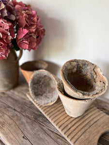 Antique Resin pots