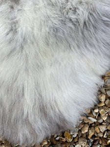 Dappled rare-breed sheepskin