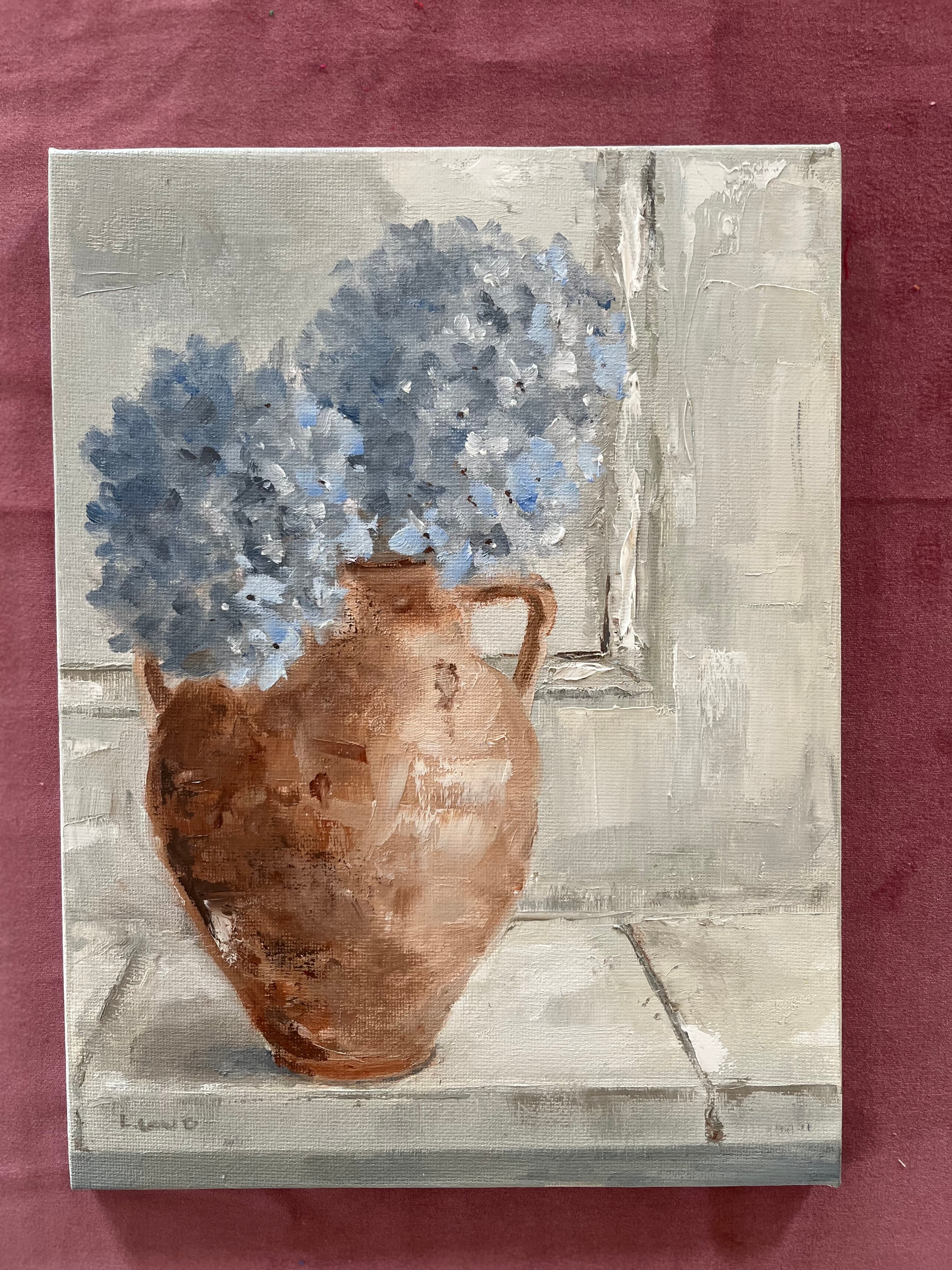Hydrangea painting
