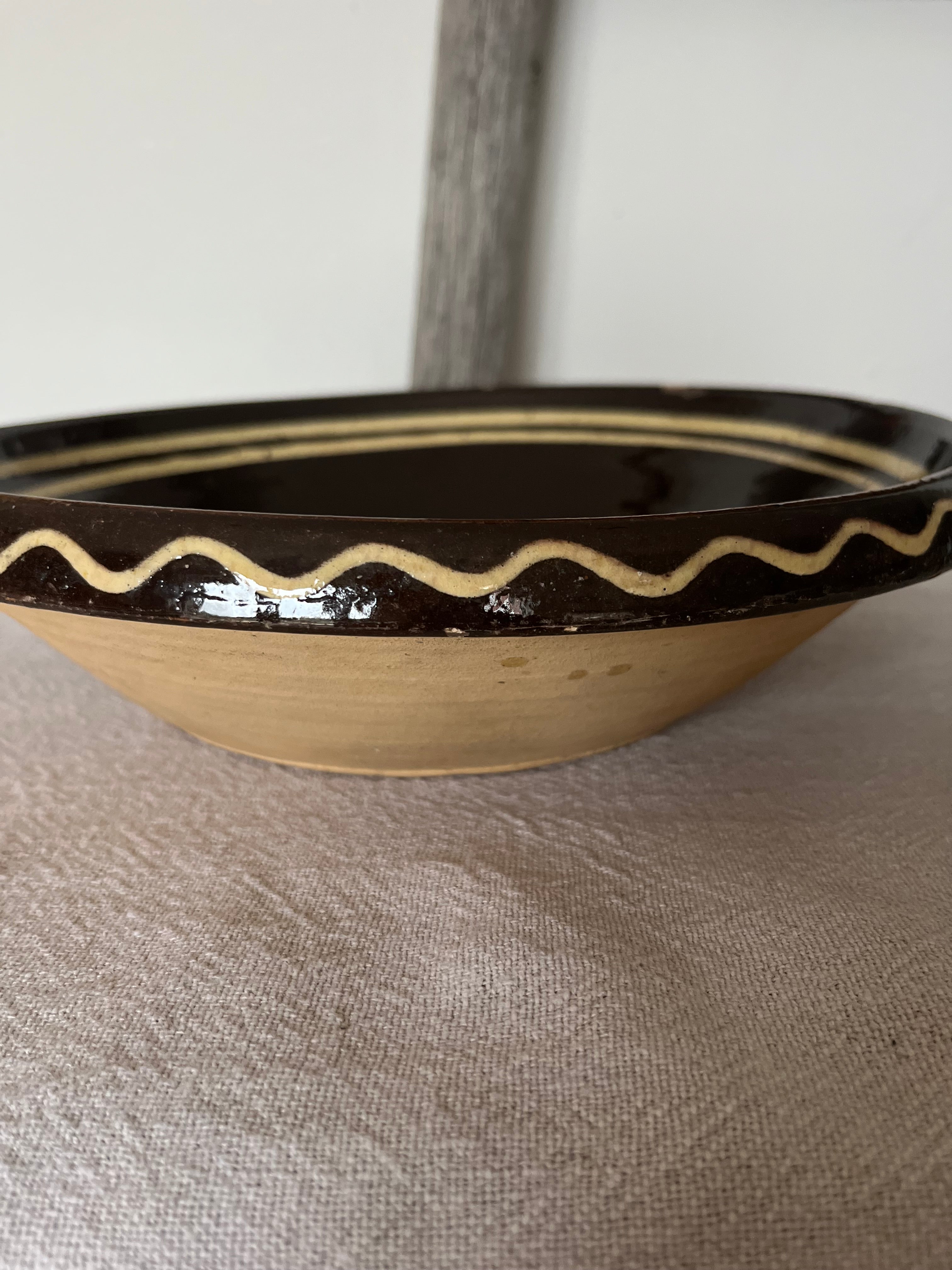 Glazed French bowl