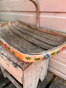 Painted trug