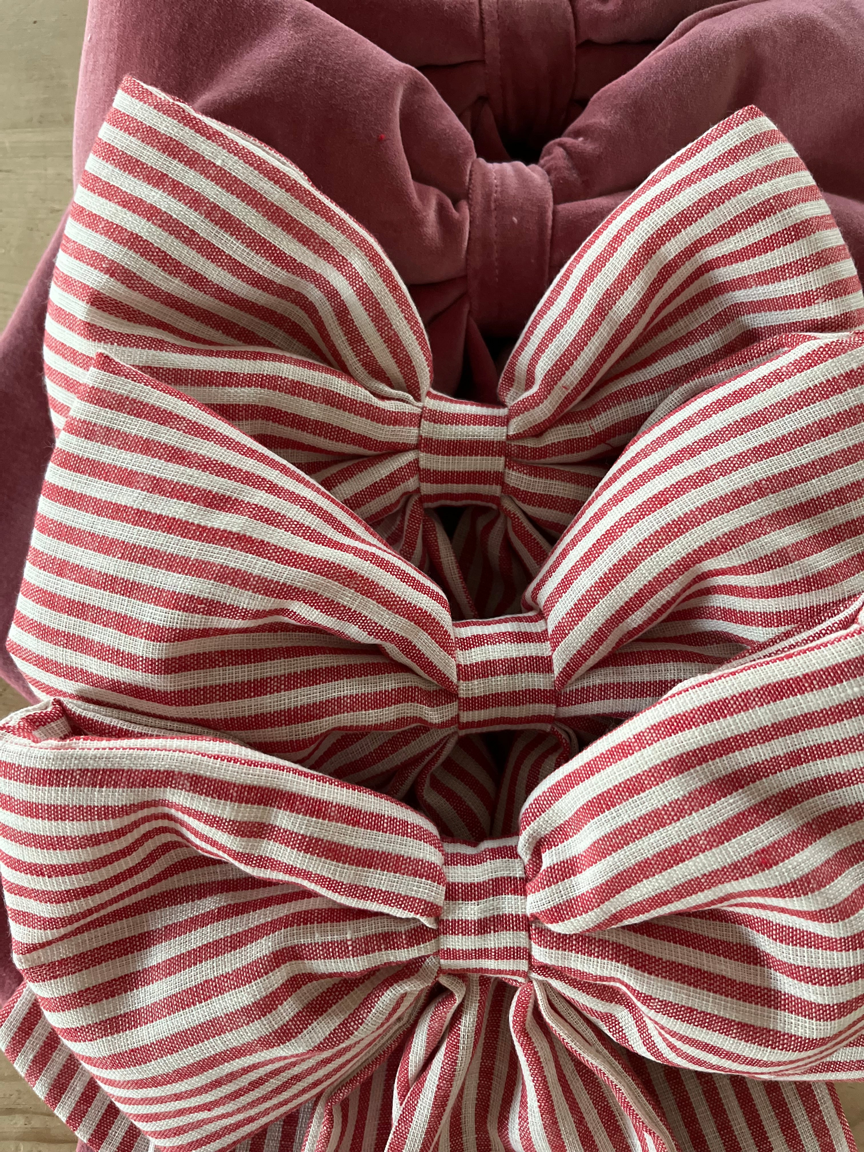 Candy stripe Bow