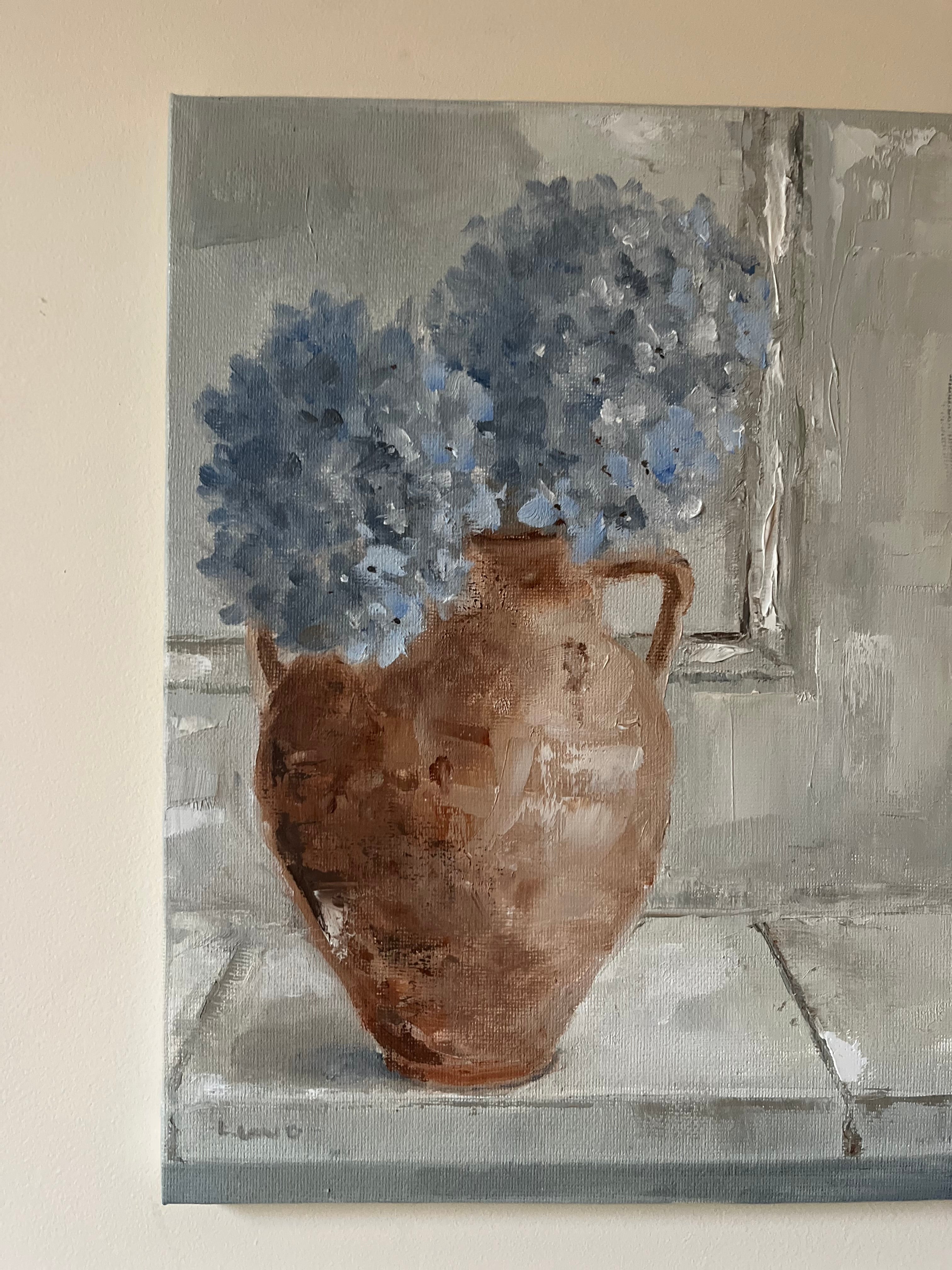 Hydrangea painting