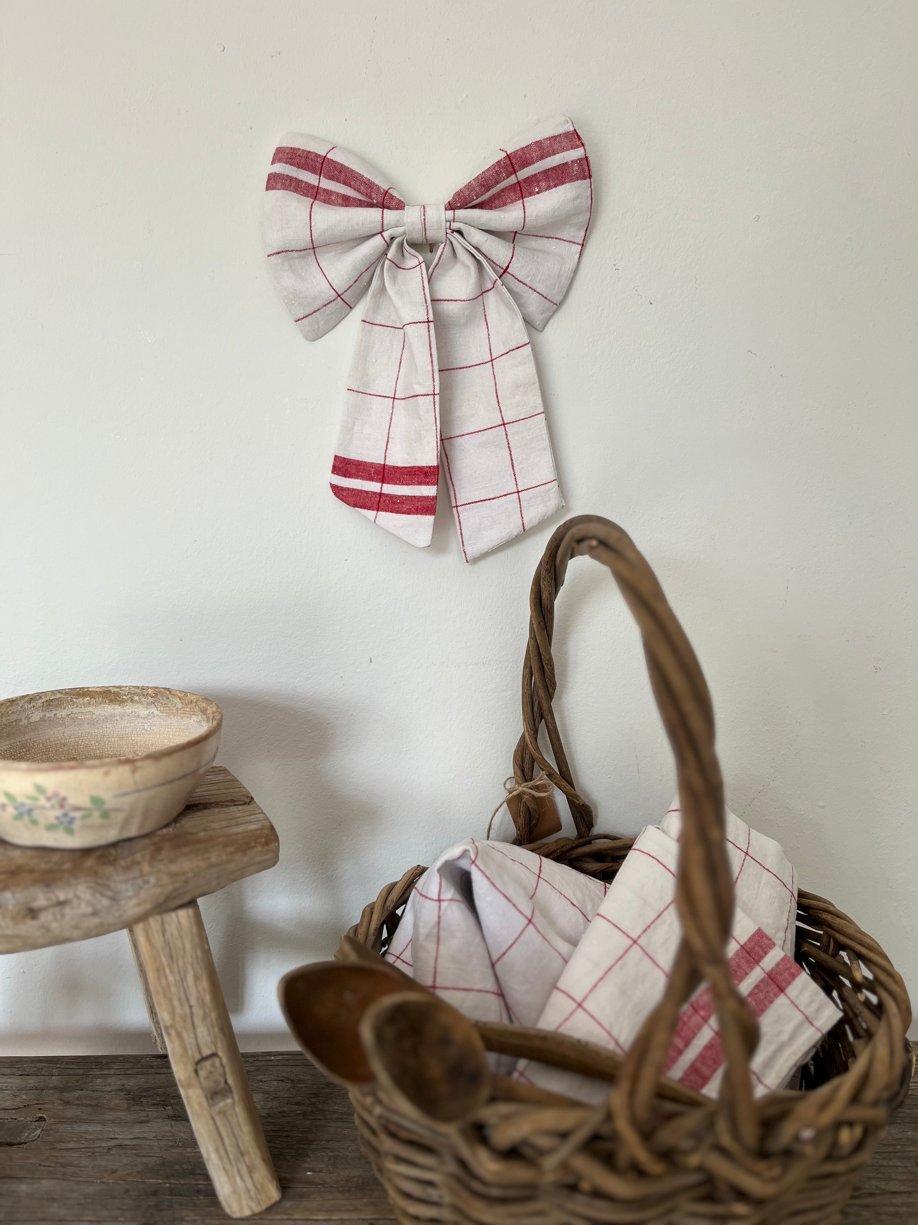 French Linen Bows