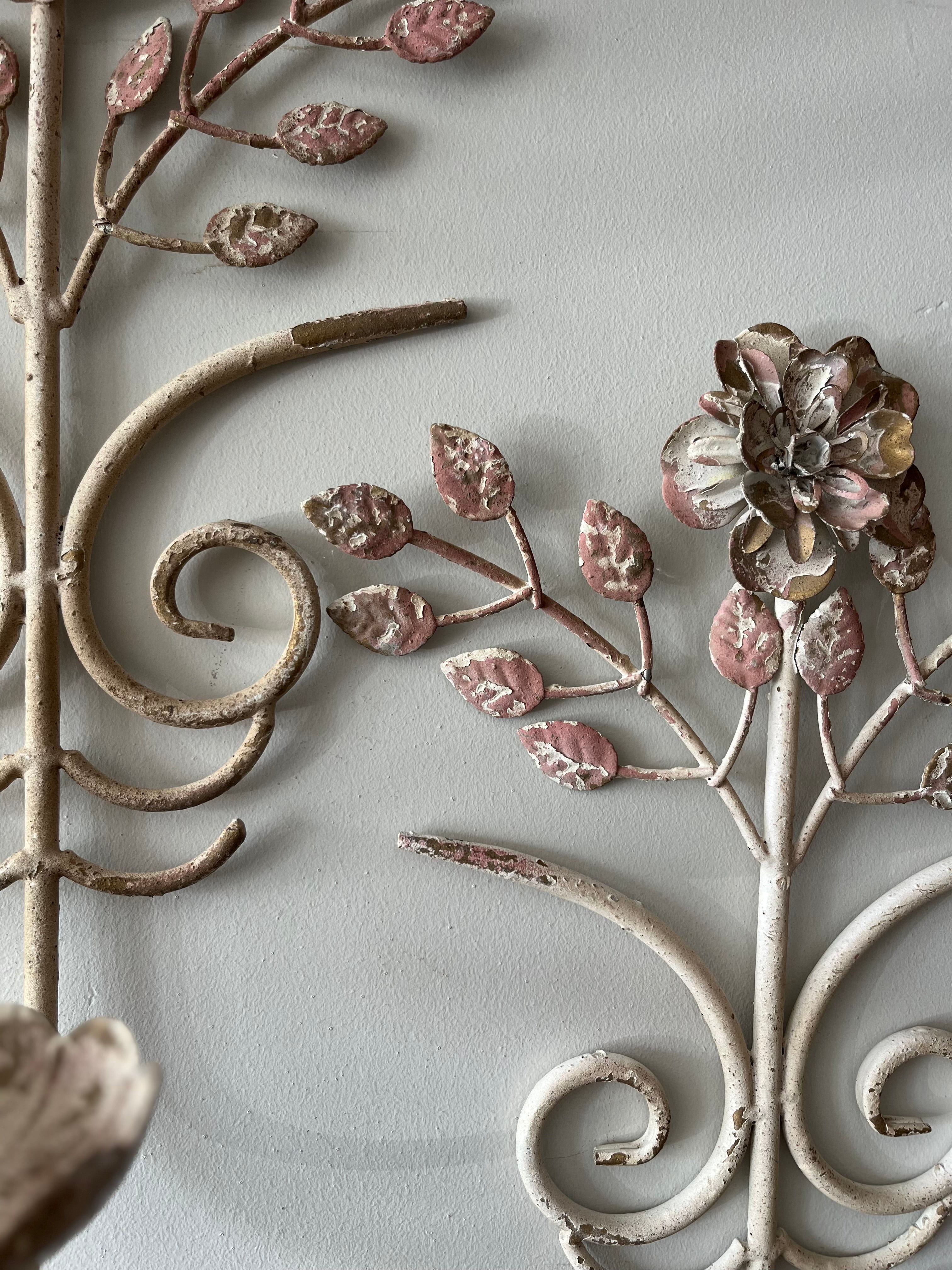 Vintage candle sconces
