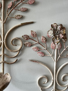 Vintage candle sconces