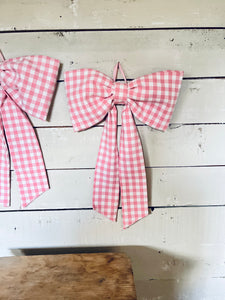 Gingham Bows