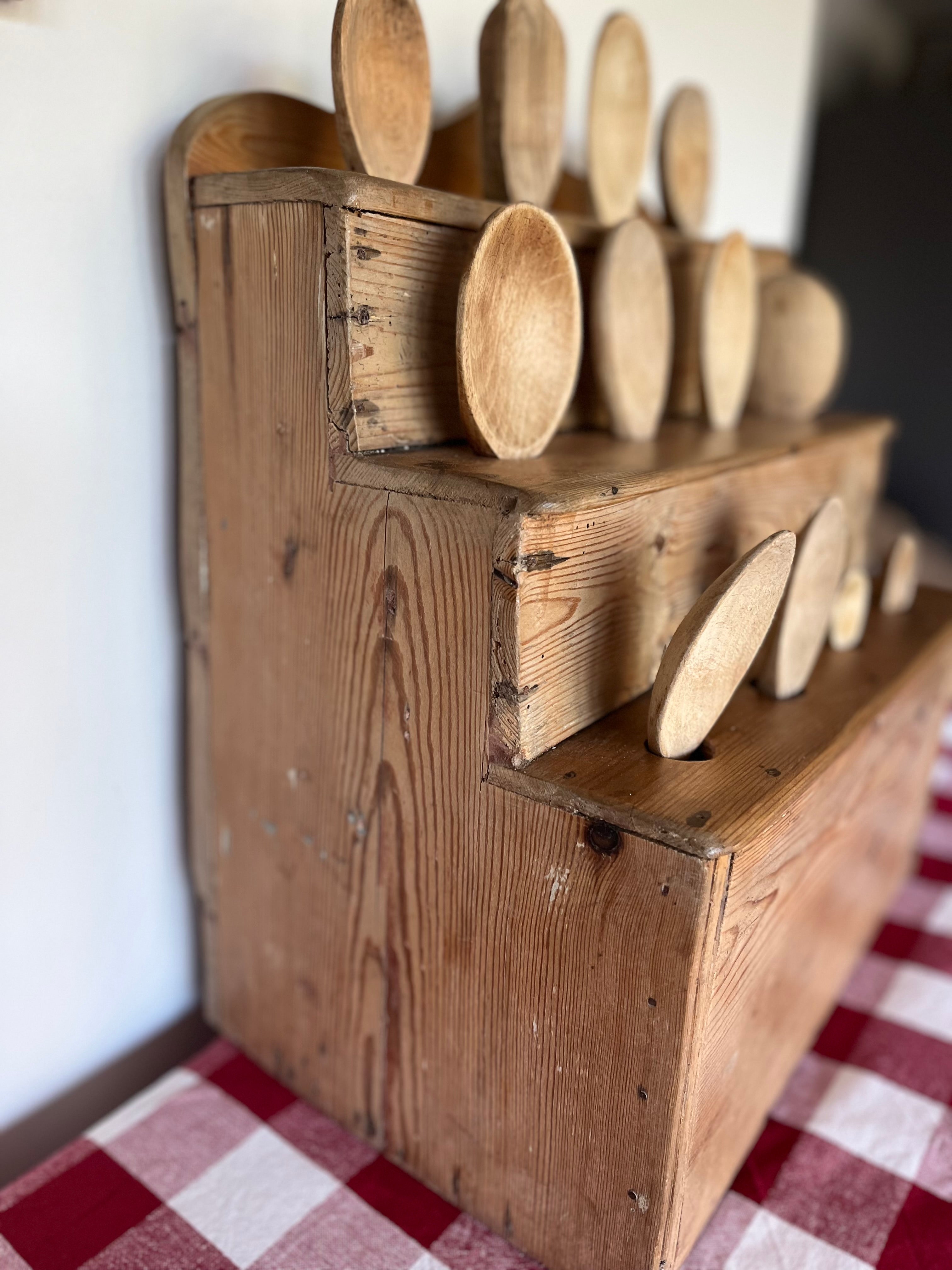 Antique Spoon Rack