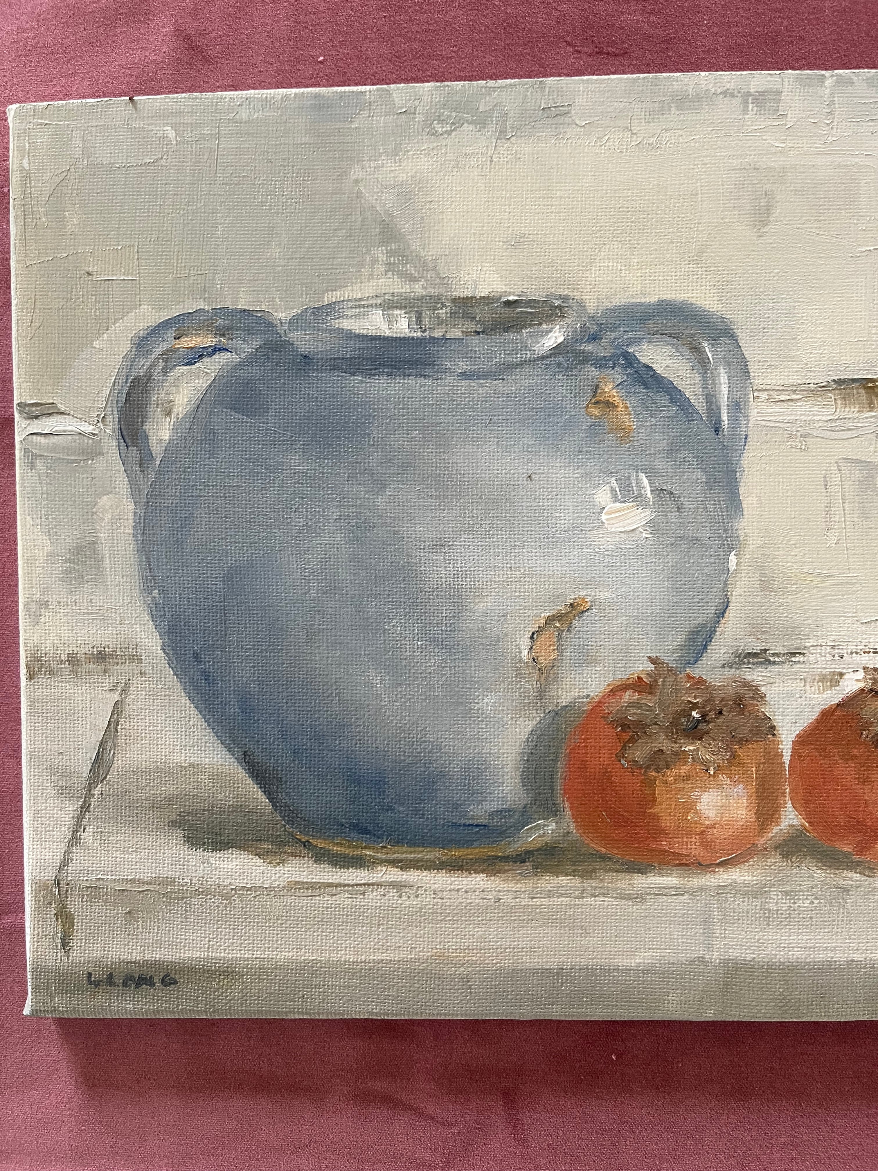 Blue pot Painting