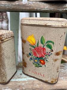 French Rustic Canisters